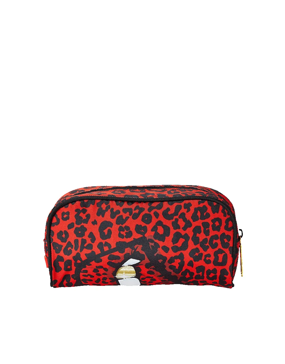 RED LEOPARD LIPS PENCIL CASE sold by Sprayground product image thumbnail 2