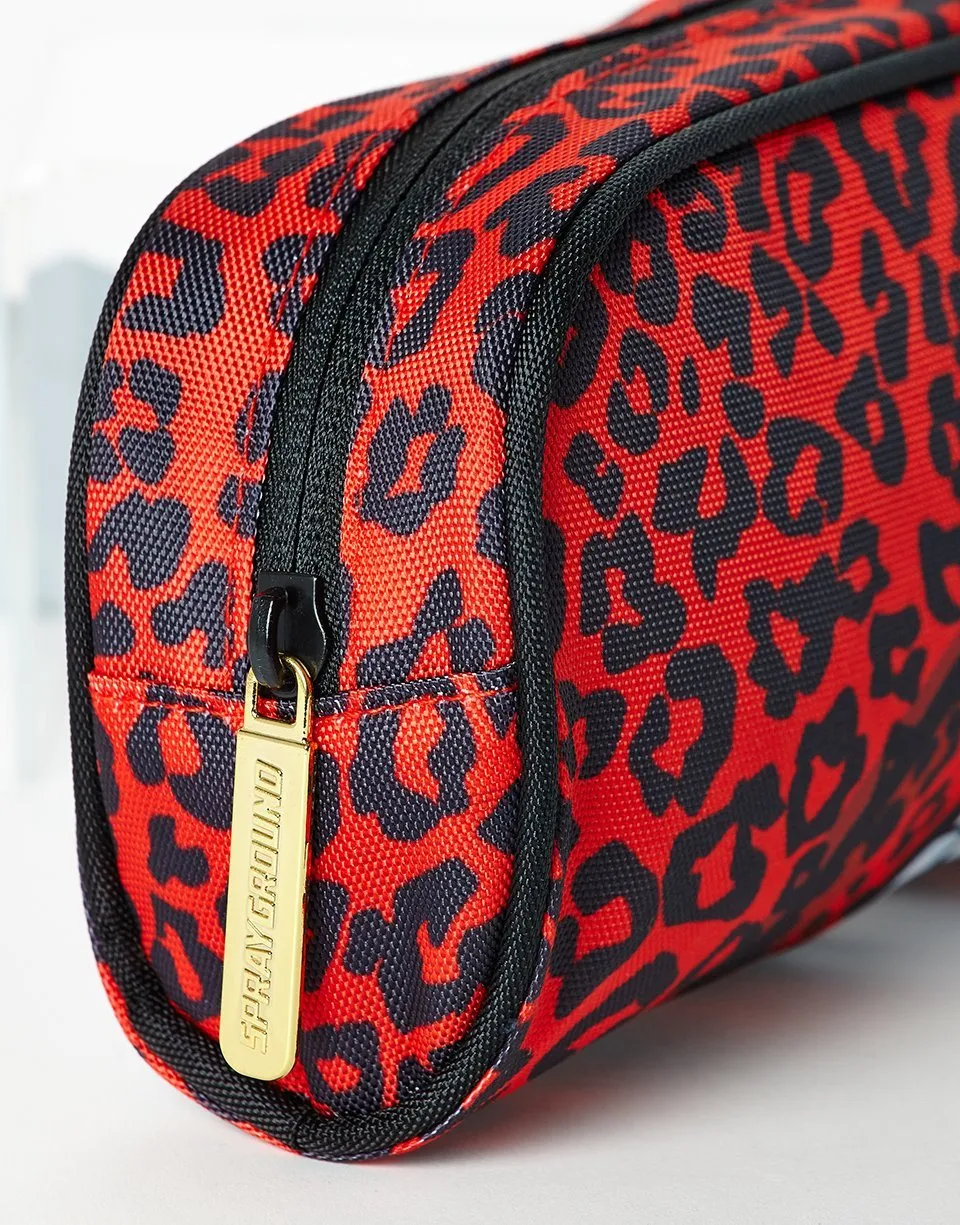 RED LEOPARD LIPS PENCIL CASE sold by Sprayground product image thumbnail 4