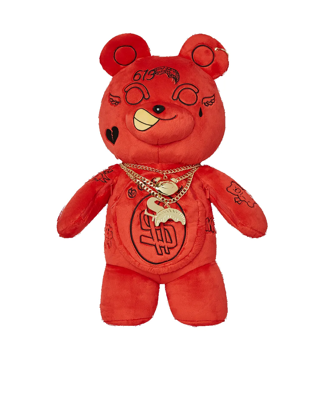 DIABLO PLUSH TEDDYBEAR BACKPACK sold by Sprayground