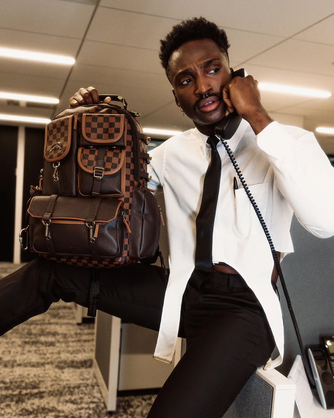 CHECKMATE ROYALE BACKPACK (DLXV) sold by Sprayground product image thumbnail 3