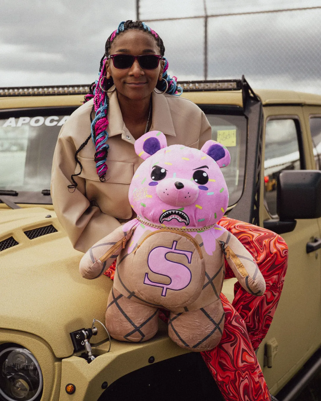 I SCREAM MONEYBEAR TEDDYBEAR BACKPACK sold by Sprayground product image thumbnail 4