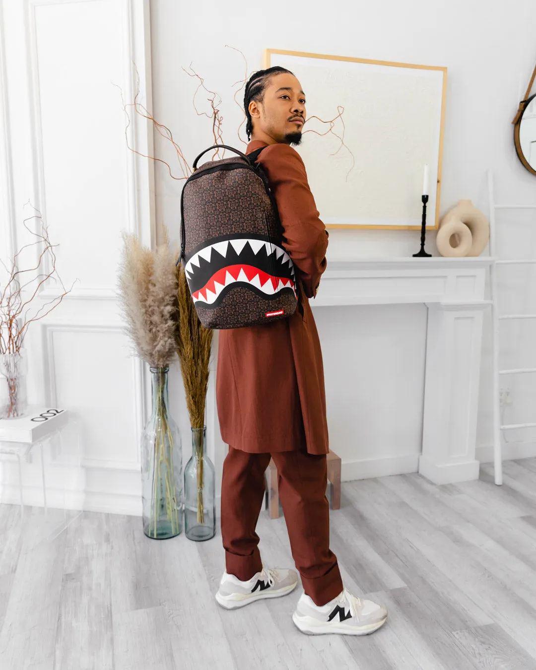 FRENZY SHARKS BACKPACK (DLXV) sold by Sprayground product image thumbnail 2