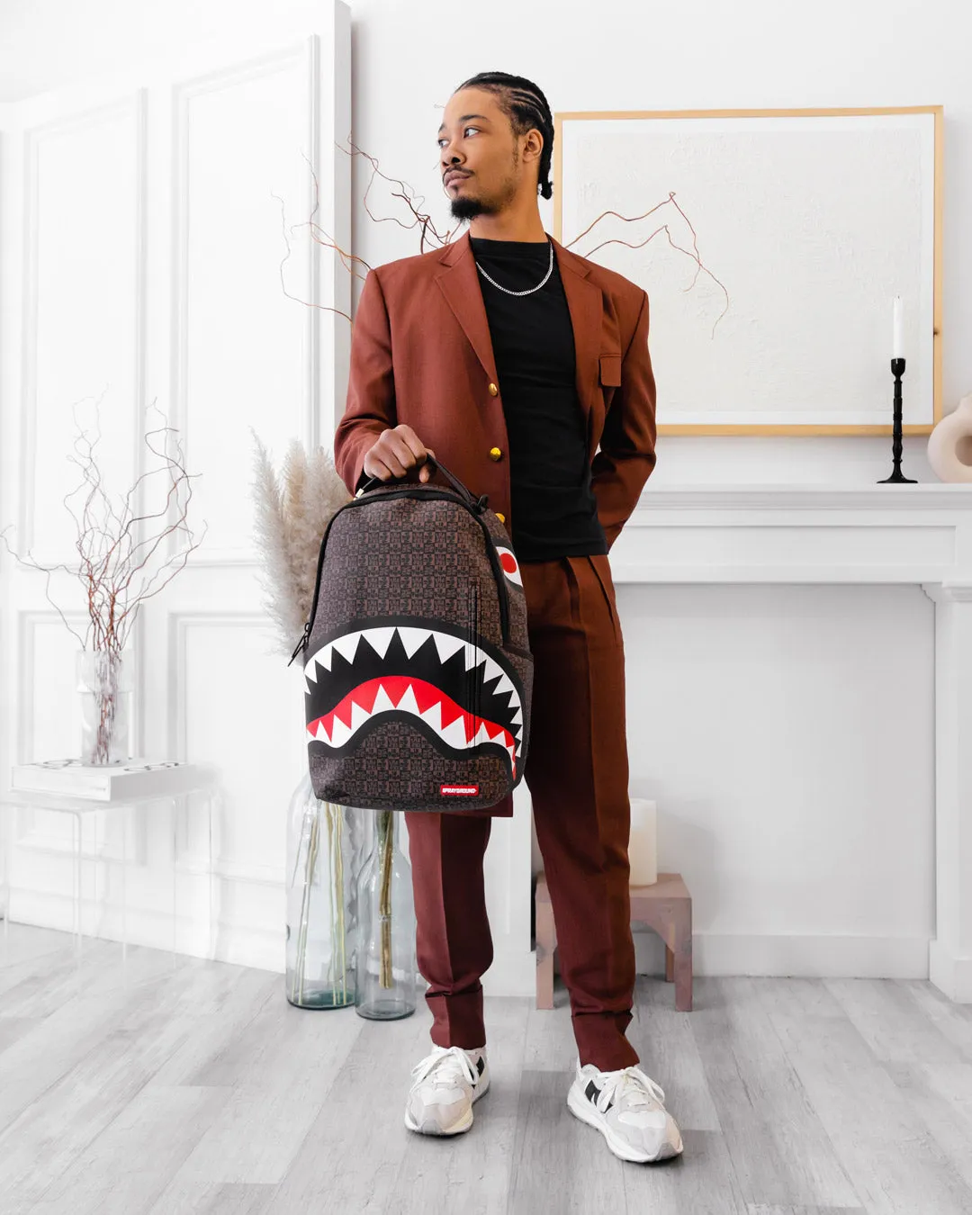 FRENZY SHARKS BACKPACK (DLXV) sold by Sprayground product image thumbnail 4