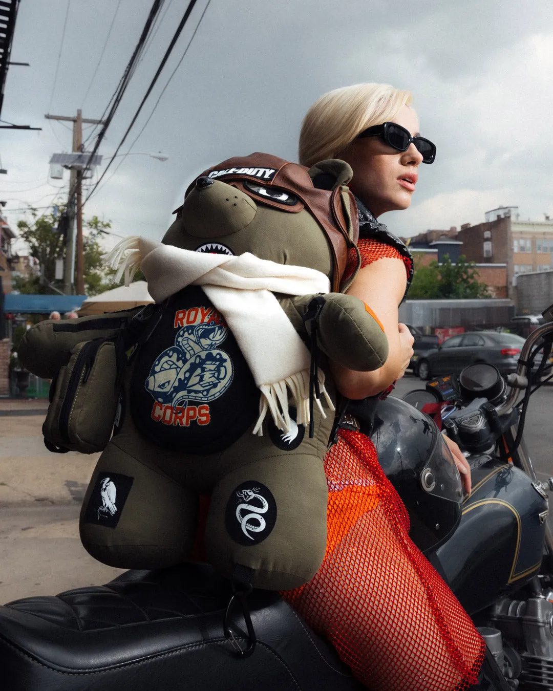 CALL OF DUTY AVIATOR FEARLESS MONEYBEAR TEDDYBEAR BACKPACK sold by Sprayground product image thumbnail 2