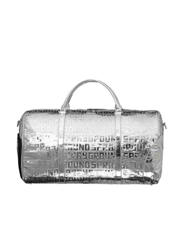FUTURE TITAN (METALLIC) DUFFLE sold by Sprayground