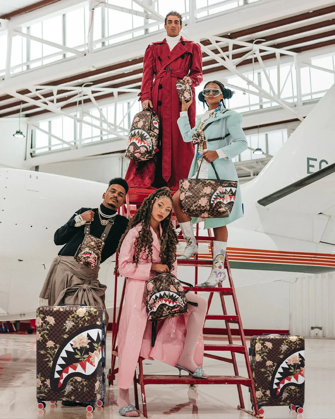 SHARKFLOWER THE WORLDS SMALLEST BACKPACK sold by Sprayground product image thumbnail 2