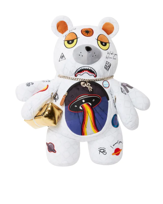UFO SPACED OUT MONEYBEAR TEDDYBEAR BACKPACK sold by Sprayground