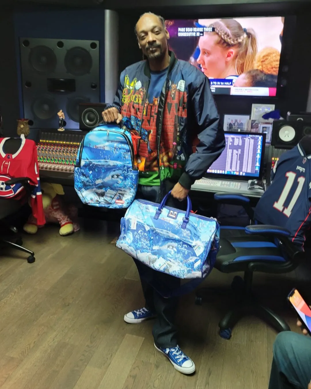 THE SHARK PARTY BACKPACK (DLXV) sold by Sprayground product image thumbnail 2