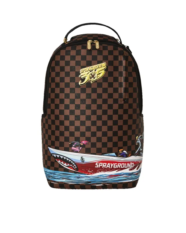 THE 305 SPEEDBOAT GETAWAY BACKPACK sold by Sprayground