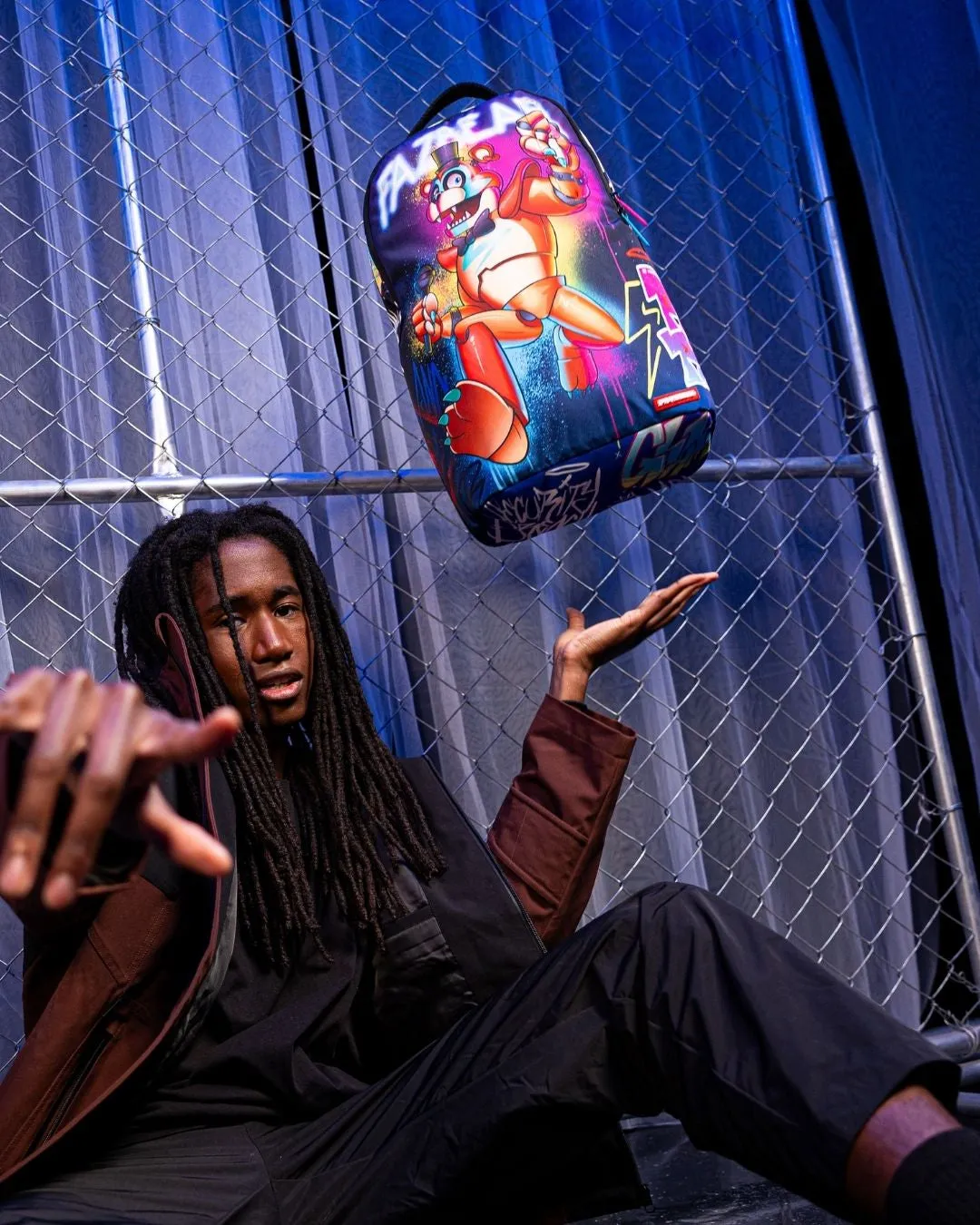 FIVE NIGHTS AT FREDDY'S: GLAMROCK ROCKOUT DLXSR BACKPACK sold by Sprayground product image thumbnail 4