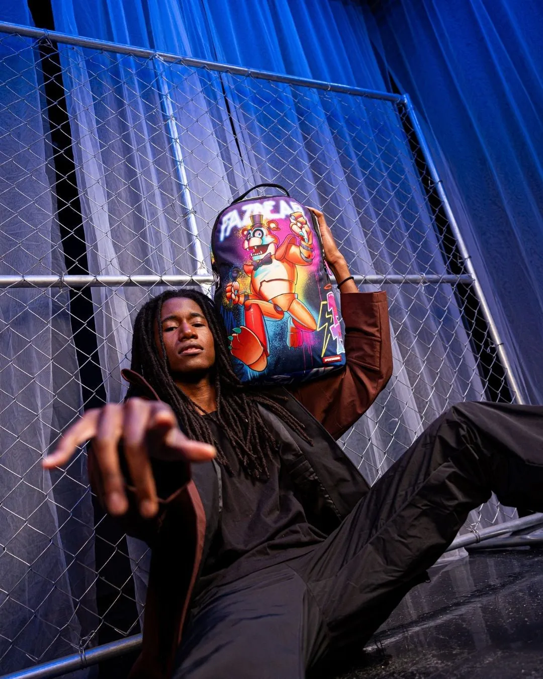 FIVE NIGHTS AT FREDDY'S: GLAMROCK ROCKOUT DLXSR BACKPACK sold by Sprayground product image thumbnail 2