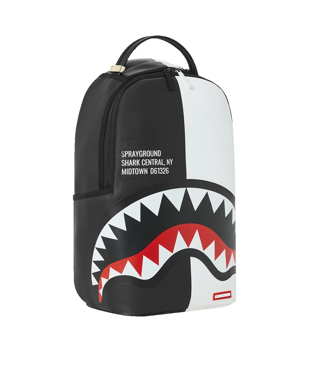SHARK CENTRAL SPLIT BACKPACK BLK/WHT (DLXV) sold by Sprayground product image thumbnail 3