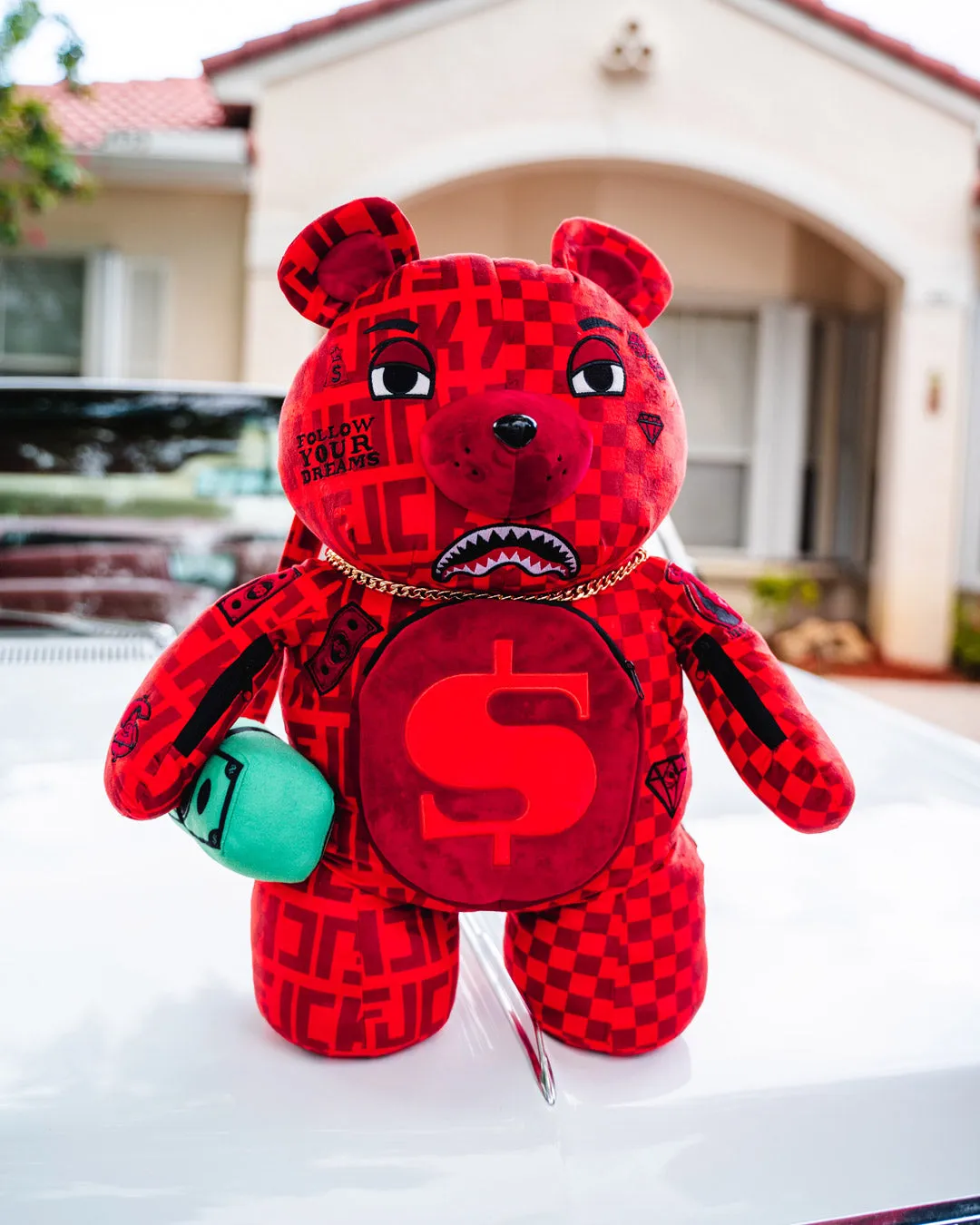 VENI VIDI VICI MONEYBEAR TEDDYBEAR BACKPACK sold by Sprayground product image thumbnail 4