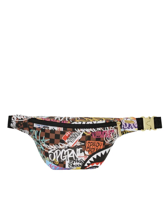 SHARKS IN PARIS THE RIZZ SAVVY CROSSBODY sold by Sprayground