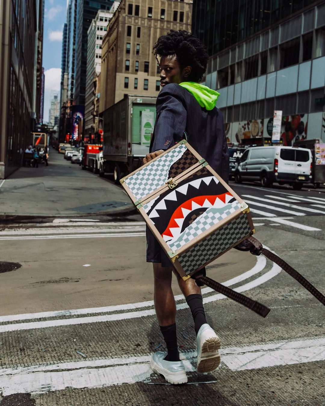UNSTOPPABLE ENDEAVORS II CHATURANGA SHARK 1900 BACKPACK sold by Sprayground product image thumbnail 4