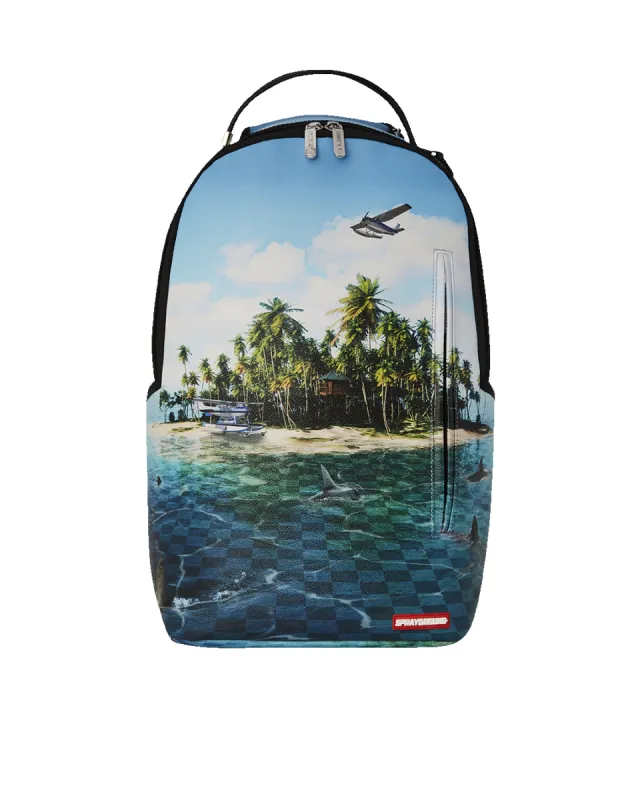 SHARK ISLAND HEADQUARTERS BACKPACK sold by Sprayground