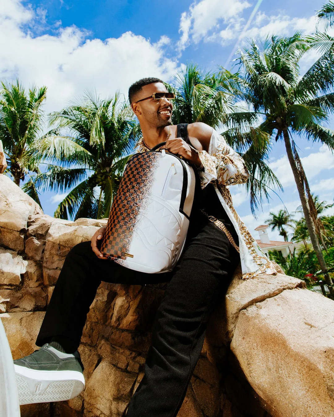 SPRAYSHARKS WORLDWIDE BACKPACK sold by Sprayground product image thumbnail 4