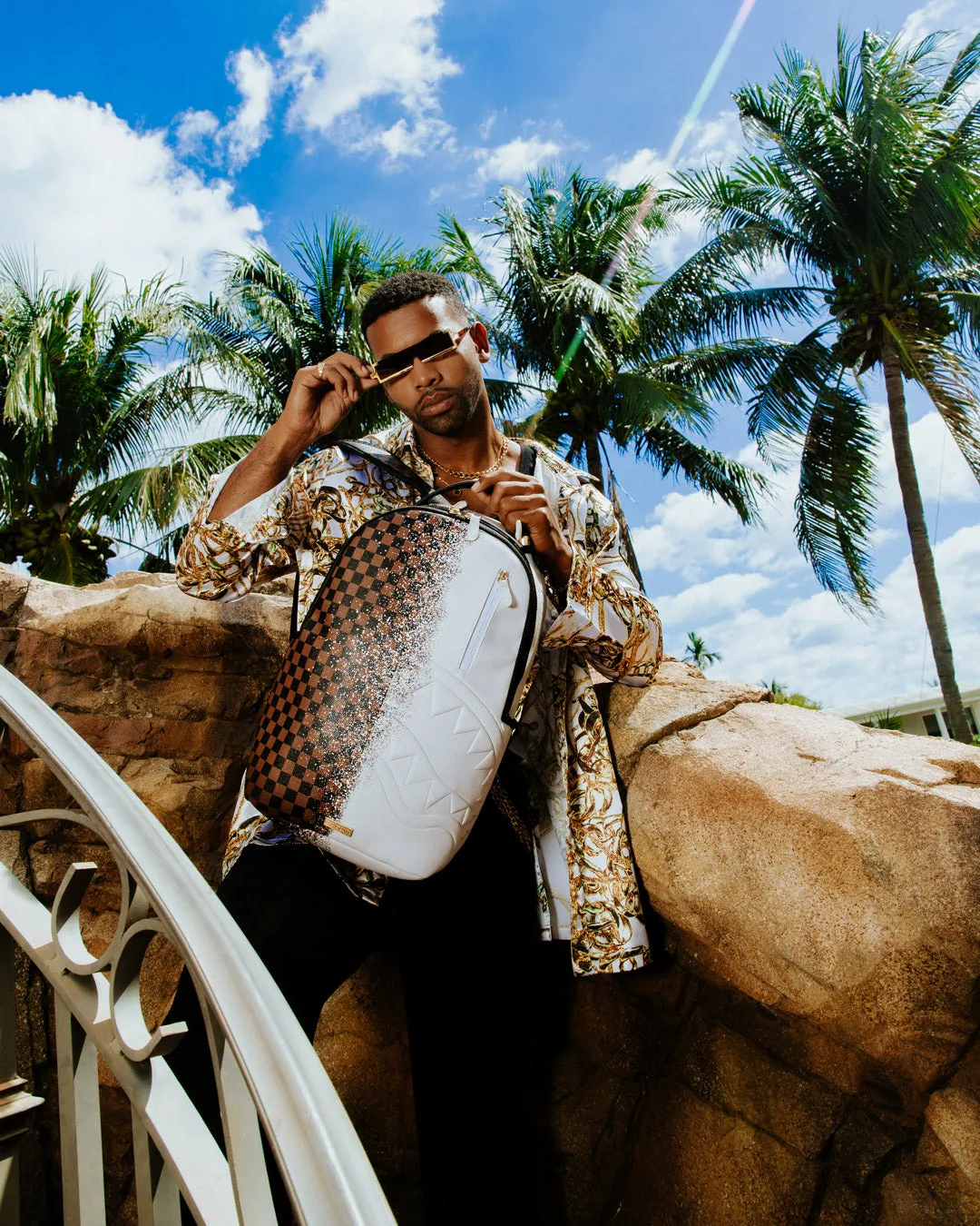 SPRAYSHARKS WORLDWIDE BACKPACK sold by Sprayground product image thumbnail 2