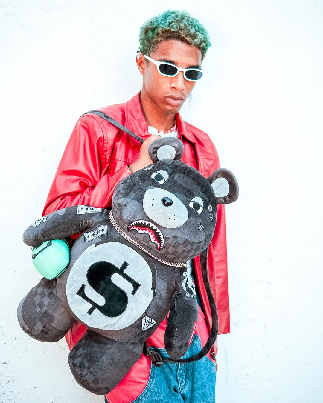 3AM NEVER SLEEP MONEYBEAR TEDDYBEAR BACKPACK sold by Sprayground product image thumbnail 4