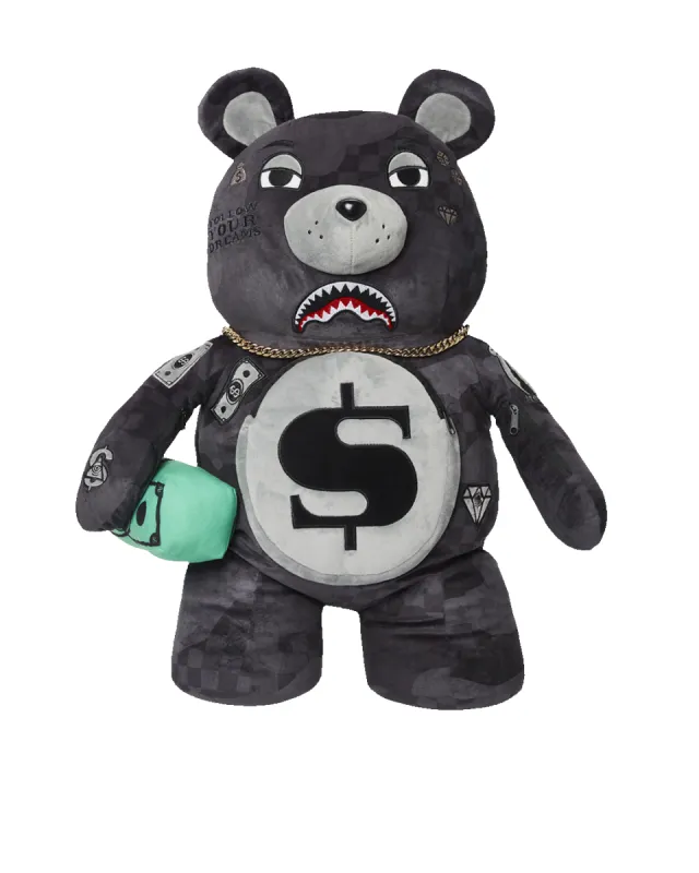 3AM NEVER SLEEP MONEYBEAR TEDDYBEAR BACKPACK sold by Sprayground