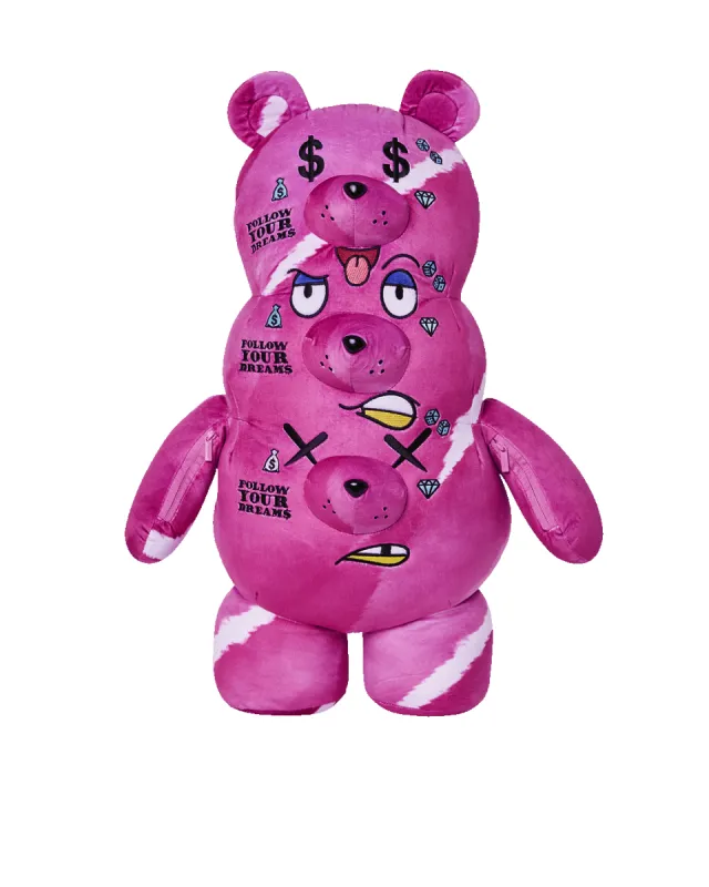 THE 3 HEADED BEAR PLUSH TEDDYBEAR BACKPACK sold by Sprayground