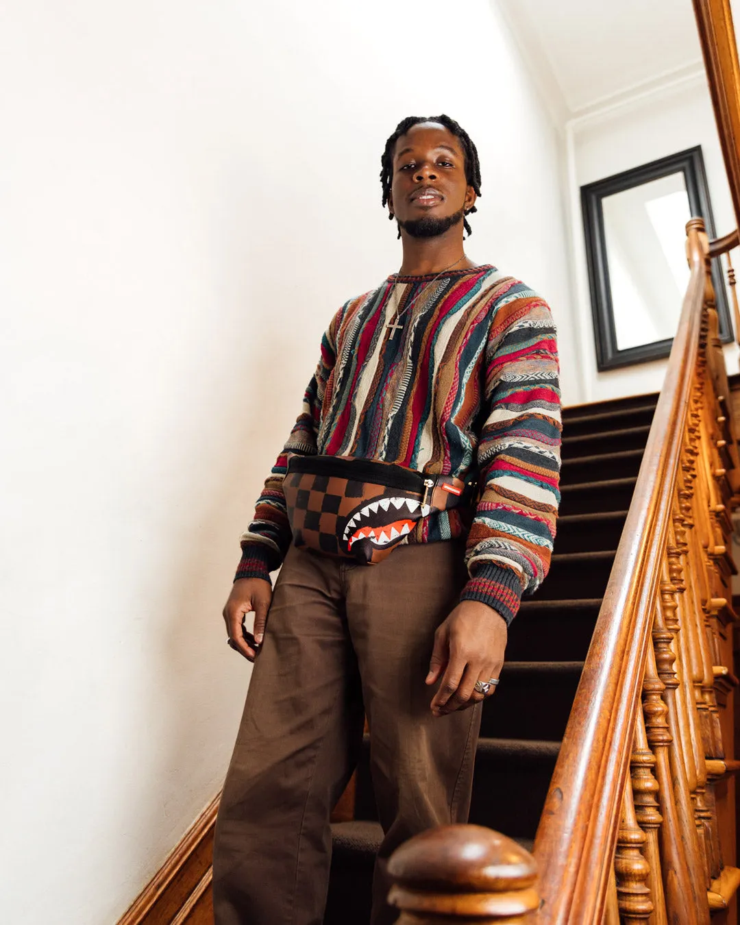 SHARKS IN PARIS VANQUISH SAVVY CROSSBODY sold by Sprayground product image thumbnail 2