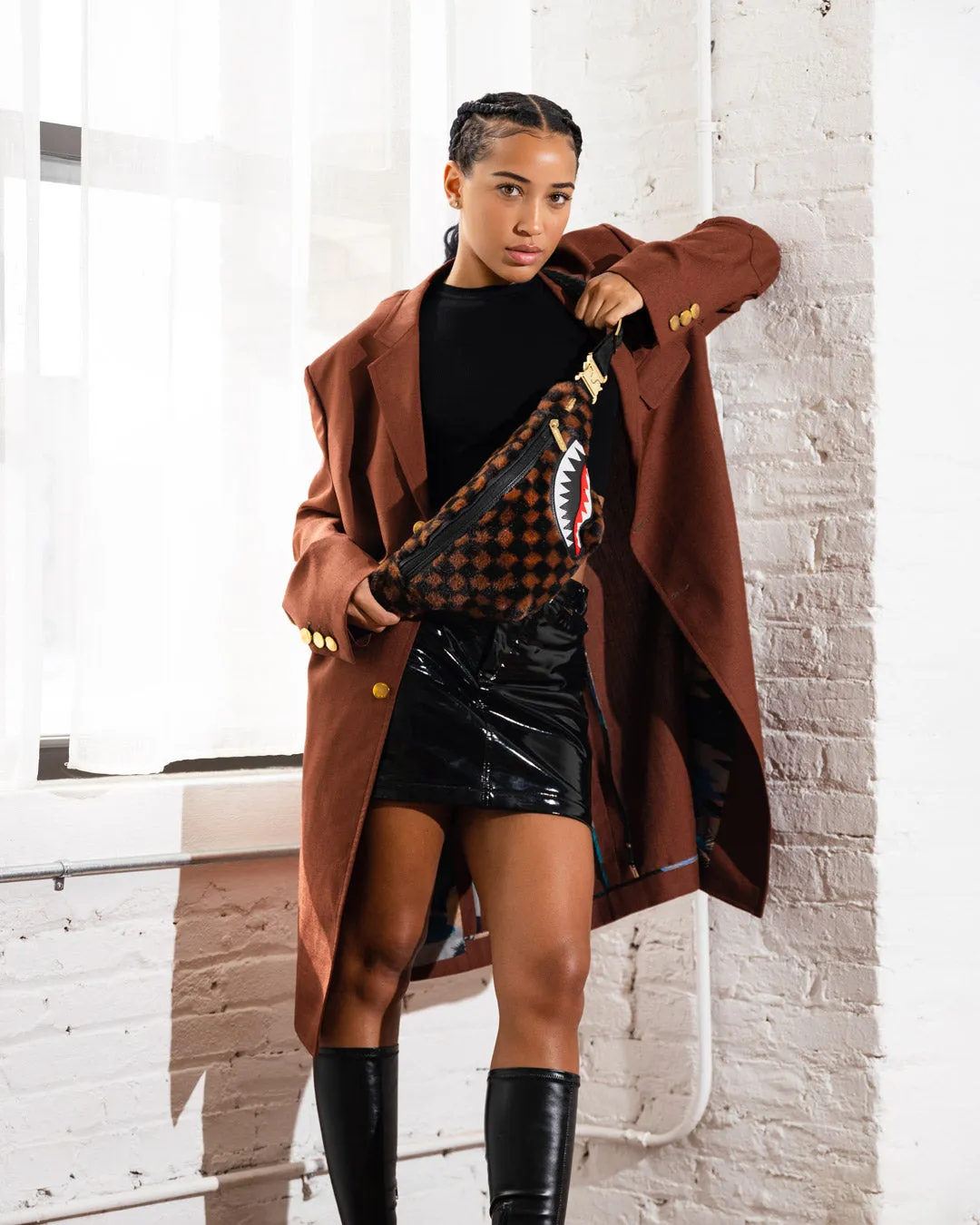 FURRR SHARKS IN PARIS SAVVY CROSSBODY sold by Sprayground product image thumbnail 2