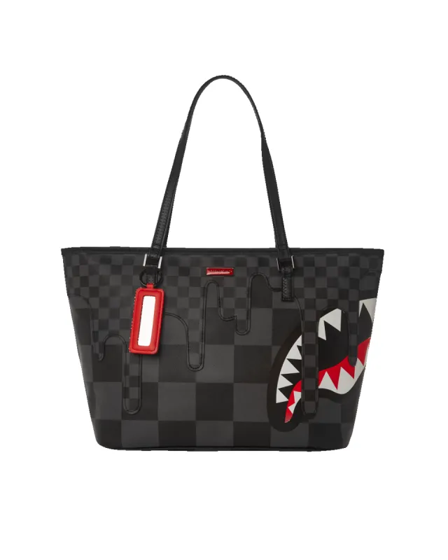 XTC GREY SHARKS IN PARIS TOTE sold by Sprayground