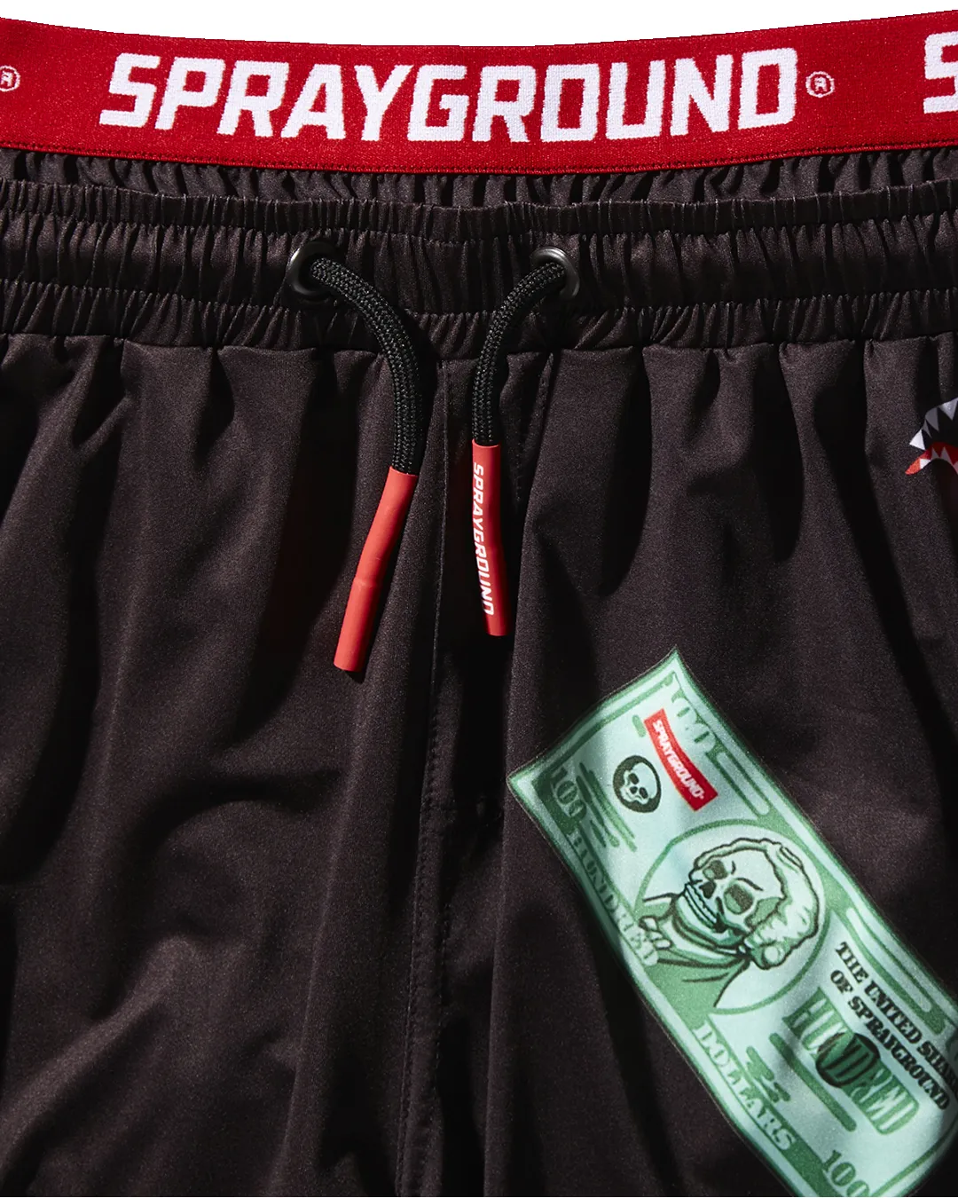 PATCH ALL-IN CORTO SWIM TRUNKS (BLACK) sold by Sprayground product image thumbnail 4