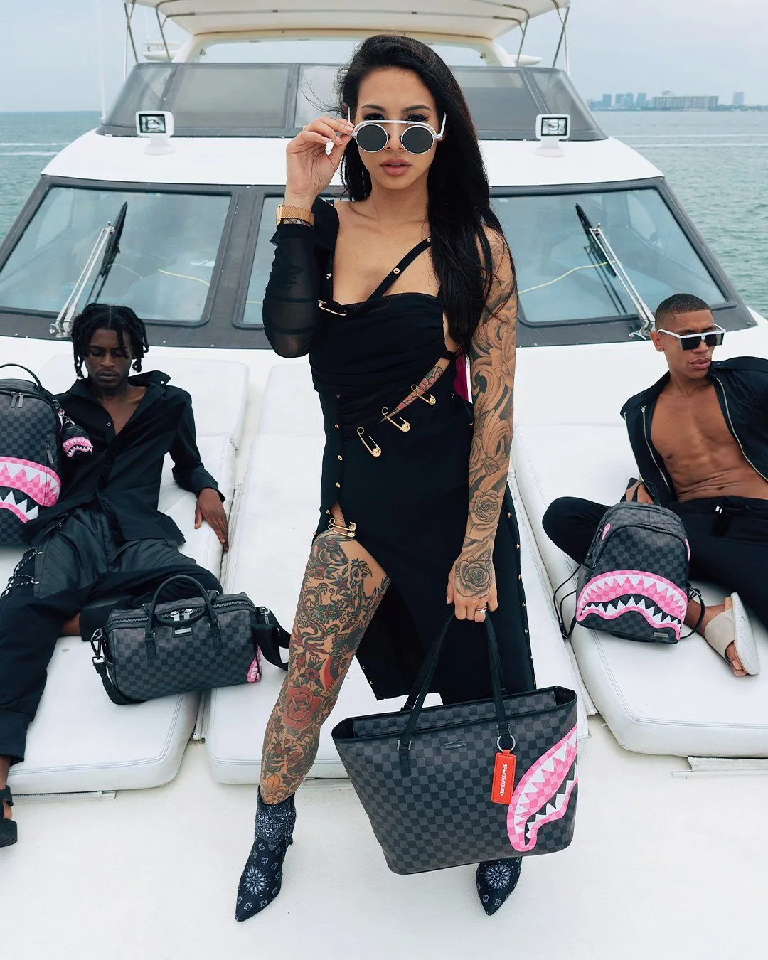 SHARKS IN CANDY TOTE sold by Sprayground product image thumbnail 4