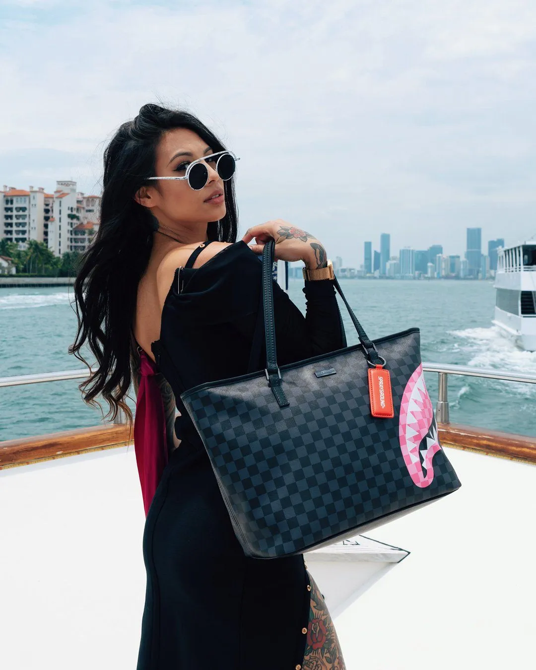 SHARKS IN CANDY TOTE sold by Sprayground product image thumbnail 2