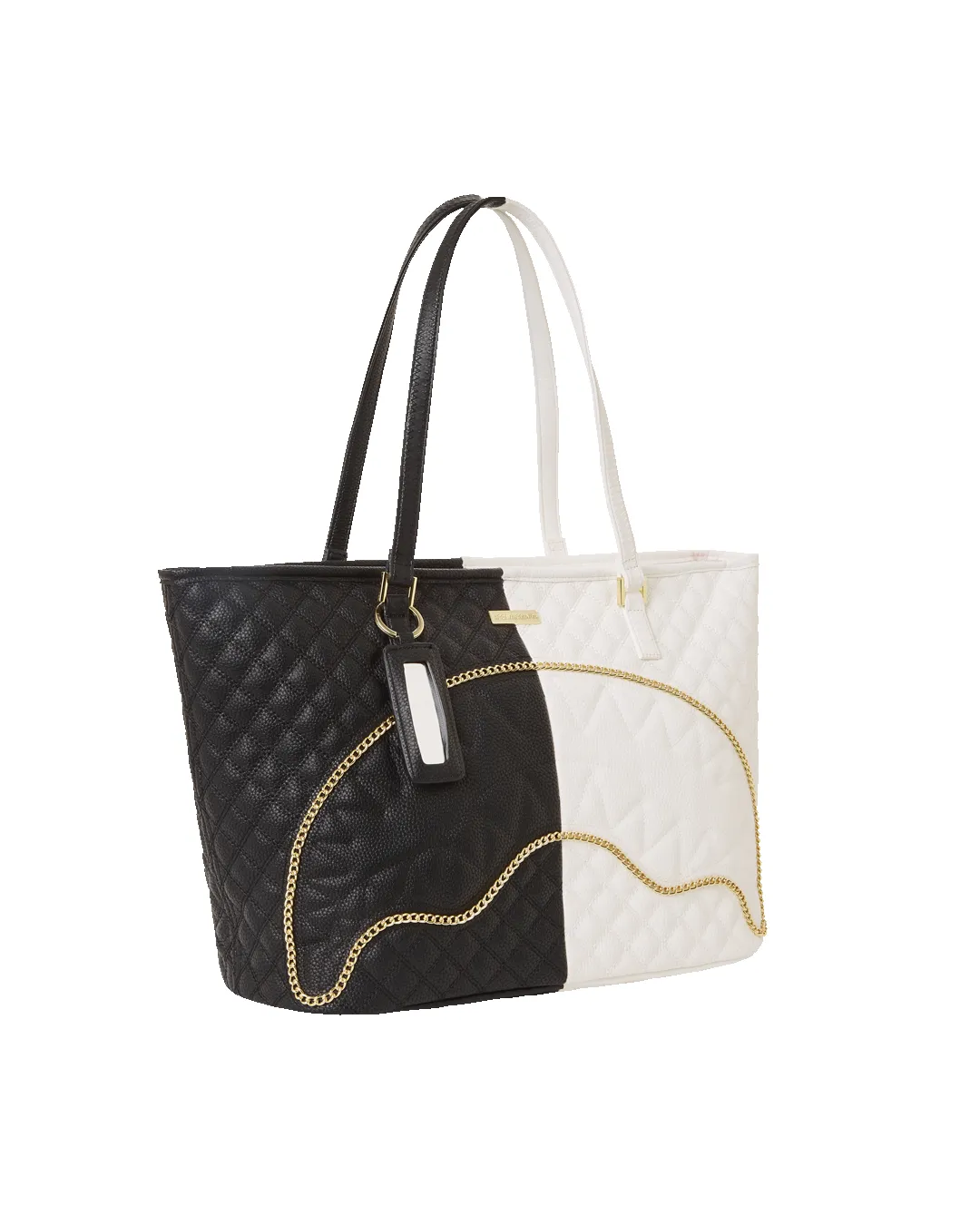 LEVELED UP SPLIT QUILT SHARK TOTE sold by Sprayground product image thumbnail 3