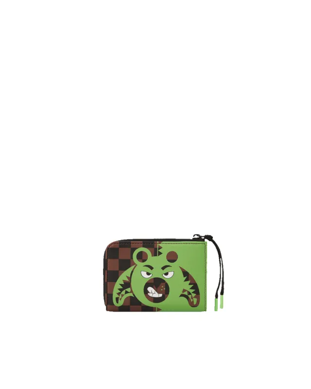 GREEN MONEY BEAR WALLET sold by Sprayground