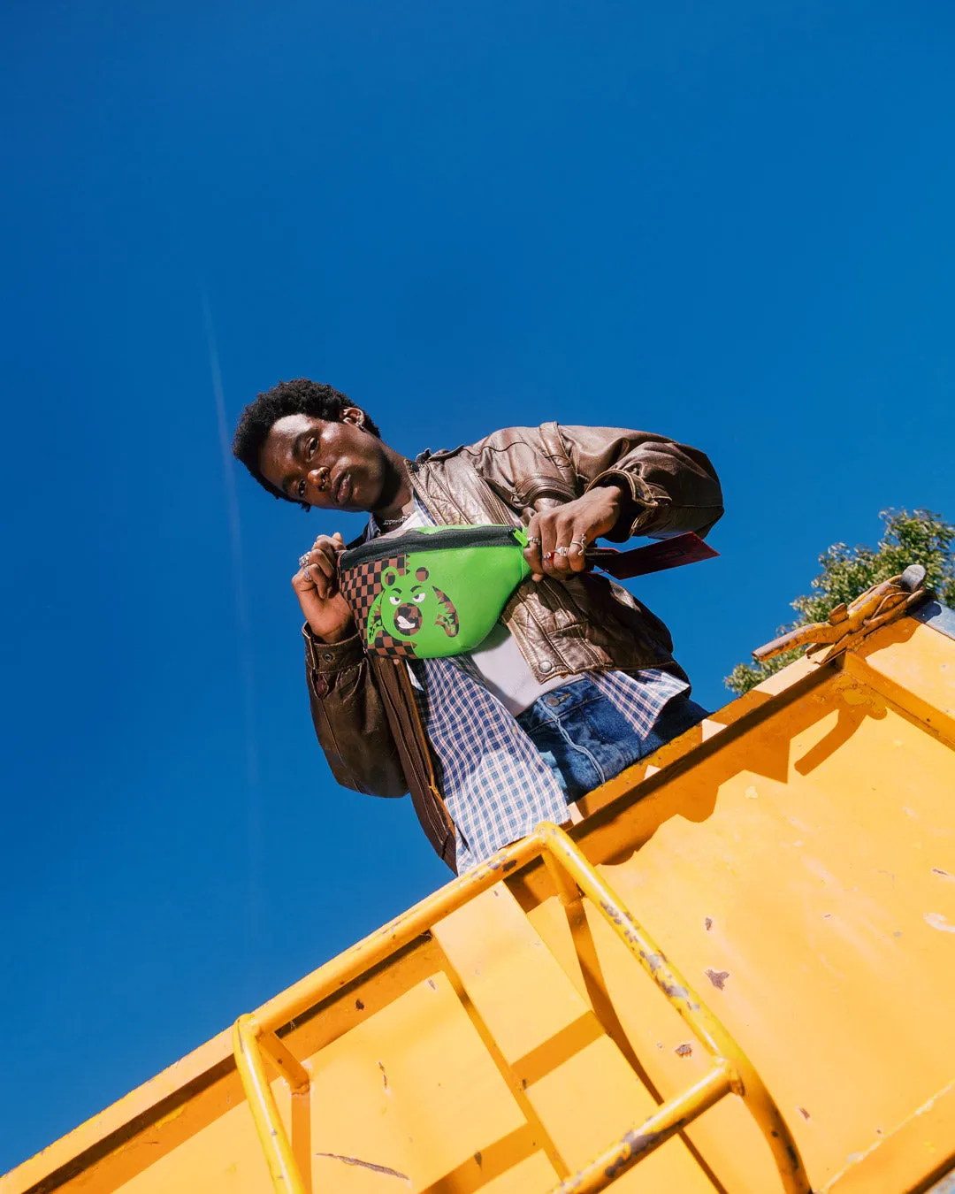 GREEN MONEY BEAR SAVVY CROSSBODY sold by Sprayground product image thumbnail 2