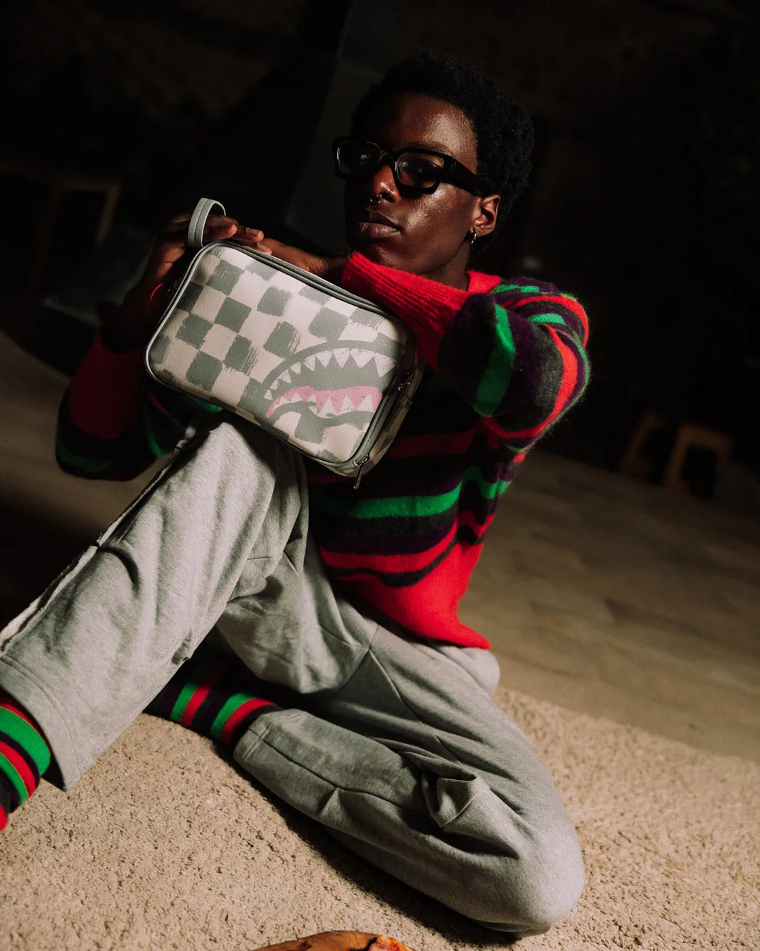 VANQUISH CREAM TOILETRY BAG sold by Sprayground product image thumbnail 2