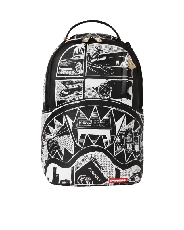 THIS IS THE LIFE BACKPACK (DLXV) sold by Sprayground