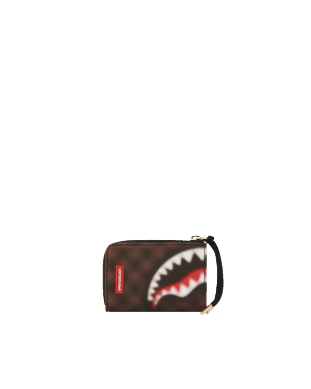 SHARKS IN PARIS BLUR EFFECT WALLET sold by Sprayground