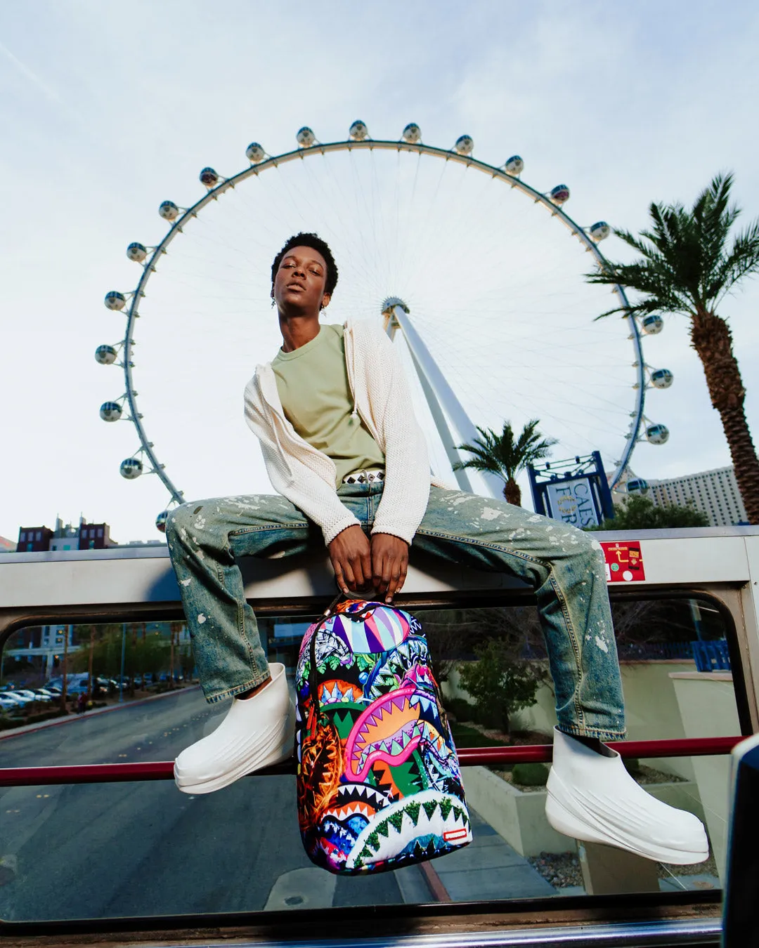 CANT STOP THE SHARK DLXSR BACKPACK sold by Sprayground product image thumbnail 2