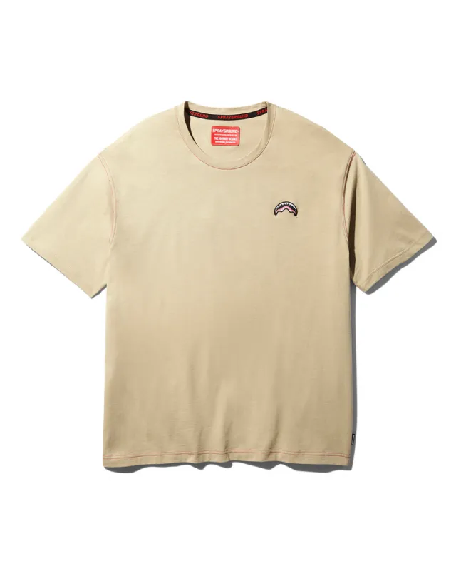 OVER SHARK T-SHIRT (SAND) sold by Sprayground