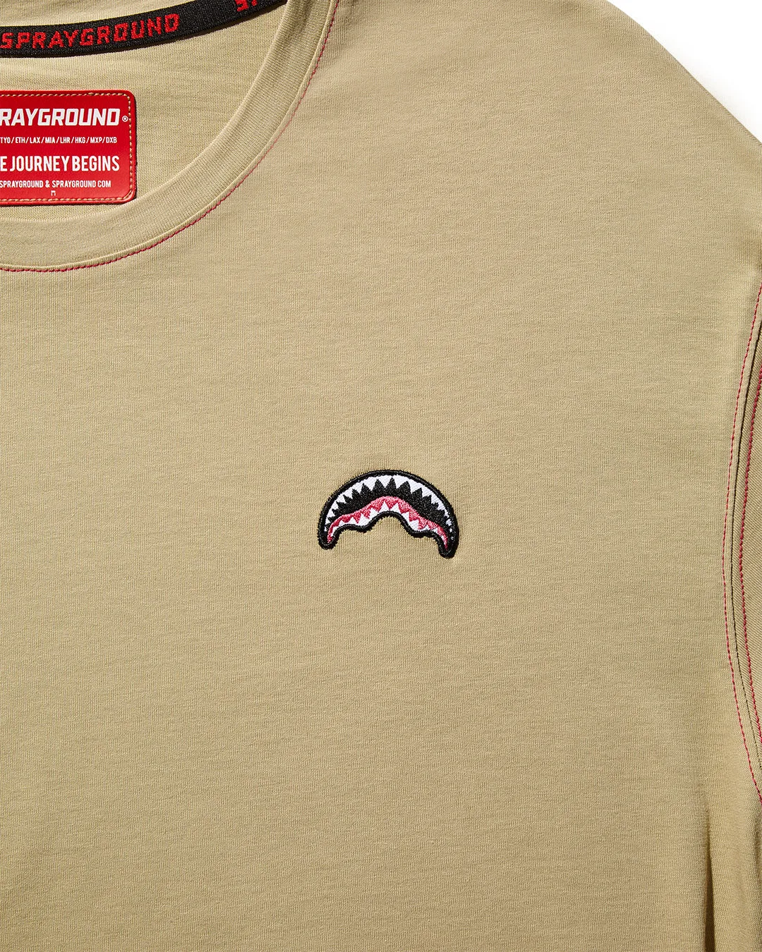 OVER SHARK T-SHIRT (SAND) sold by Sprayground product image thumbnail 3