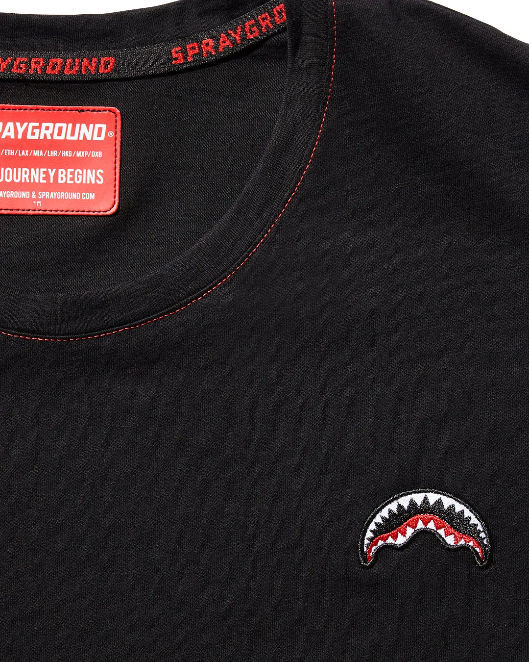 OVER SHARK T-SHIRT (BLACK) sold by Sprayground product image thumbnail 5