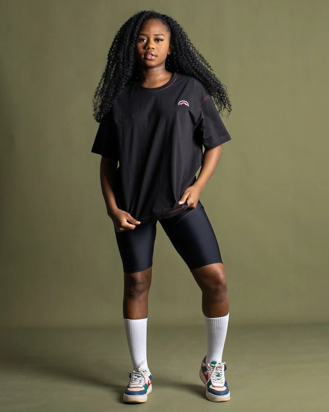 OVER SHARK T-SHIRT (BLACK) sold by Sprayground product image thumbnail 2