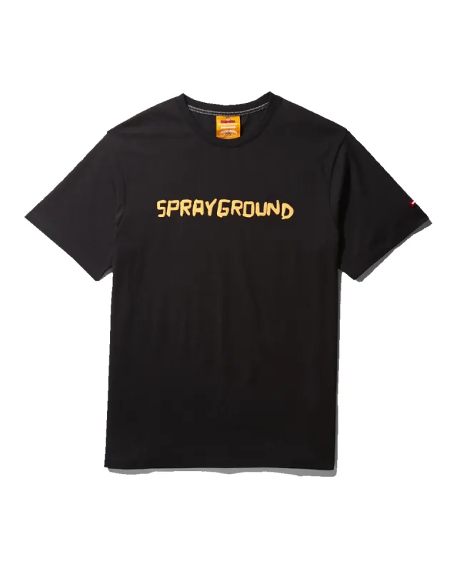 GARFIELD GRAPHIC T-SHIRT (BLACK) sold by Sprayground