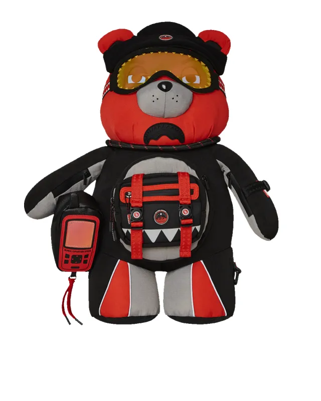 SKY HIGH SEEKERS ARCTIC GPS MONEYBEAR BACKPACK sold by Sprayground