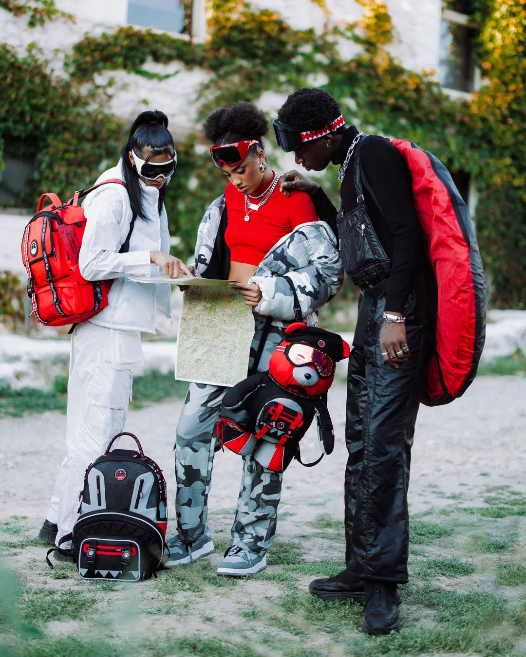 SKY HIGH SEEKERS ARCTIC GPS MONEYBEAR BACKPACK sold by Sprayground product image thumbnail 2