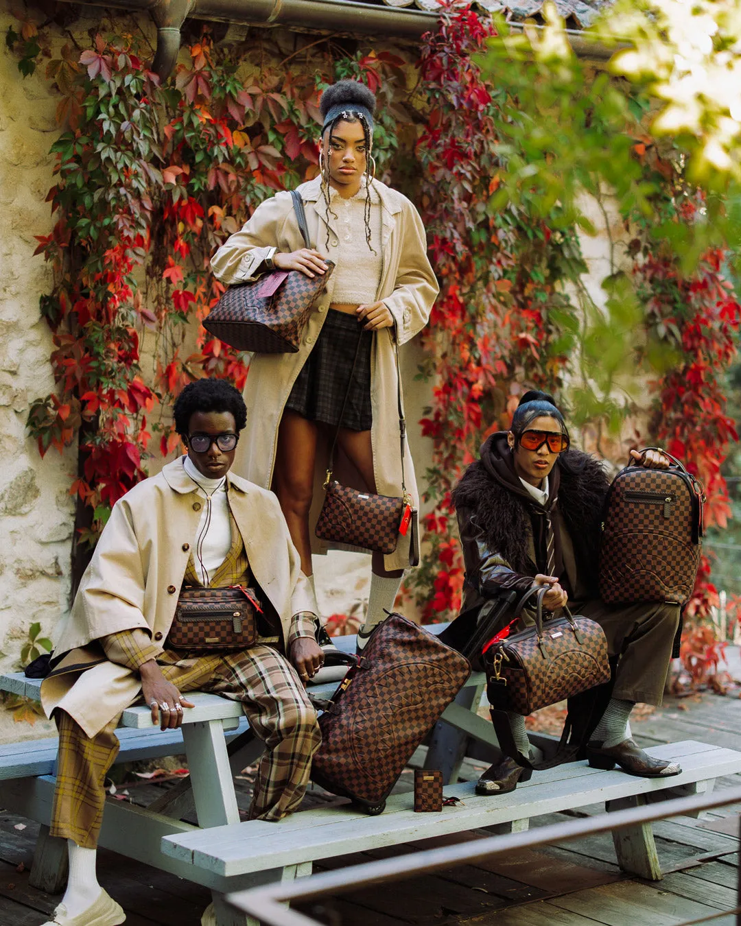 FROM PARIS WITH LOVE MINI DUFFLE sold by Sprayground product image thumbnail 2