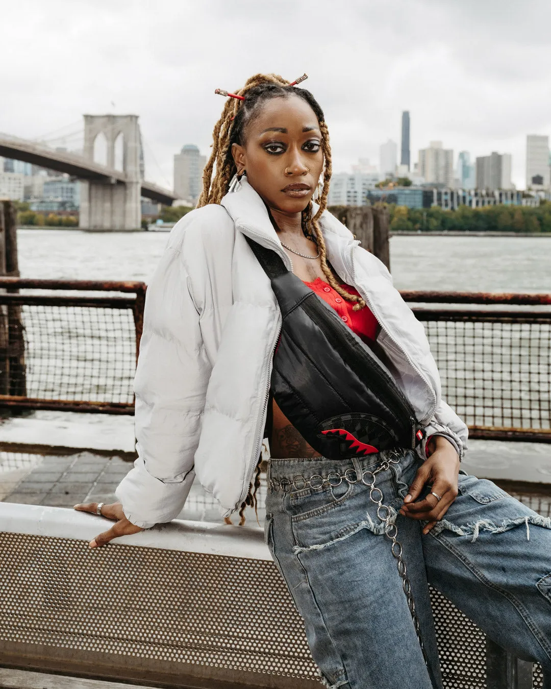 SNOWWSTORM PUFFER SAVVY CROSSBODY sold by Sprayground product image thumbnail 4