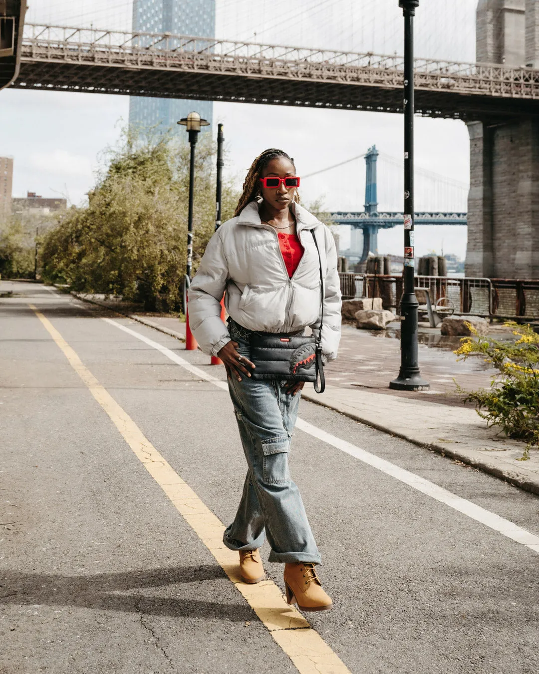 SNOWWSTORM PUFFER CROSSOVER CLUTCH sold by Sprayground product image thumbnail 2