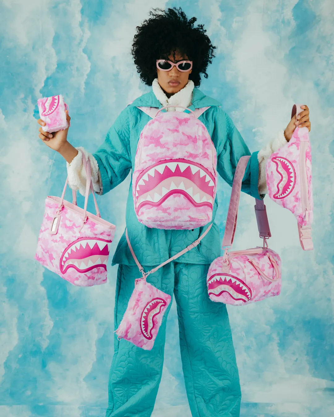 FURRROCIOUS IN PINK CROSSOVER CLUTCH sold by Sprayground product image thumbnail 2