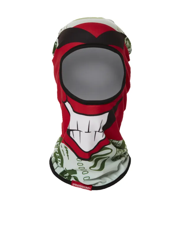 MONEY BOY SKI MASK (RED) sold by Sprayground